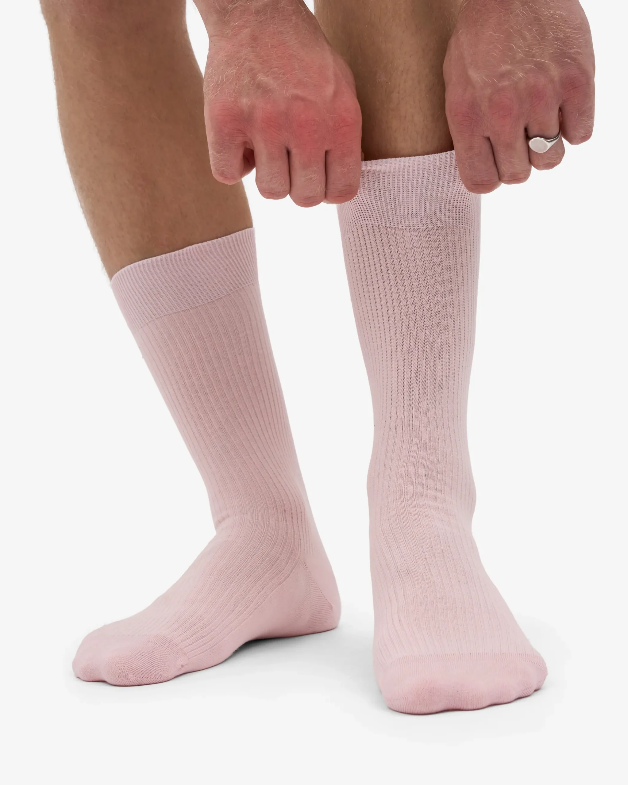 Classic Organic Sock - Faded Pink