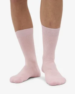 Classic Organic Sock - Faded Pink (3-Pack)