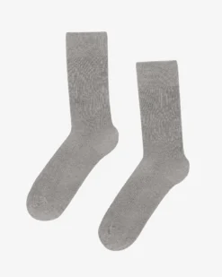 Classic Organic Sock - Heather Grey
