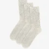 Classic Organic Sock - Ivory White (3-Pack)