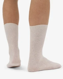 Classic Organic Sock - Ivory White (3-Pack)