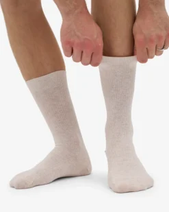Classic Organic Sock - Ivory White (3-Pack)
