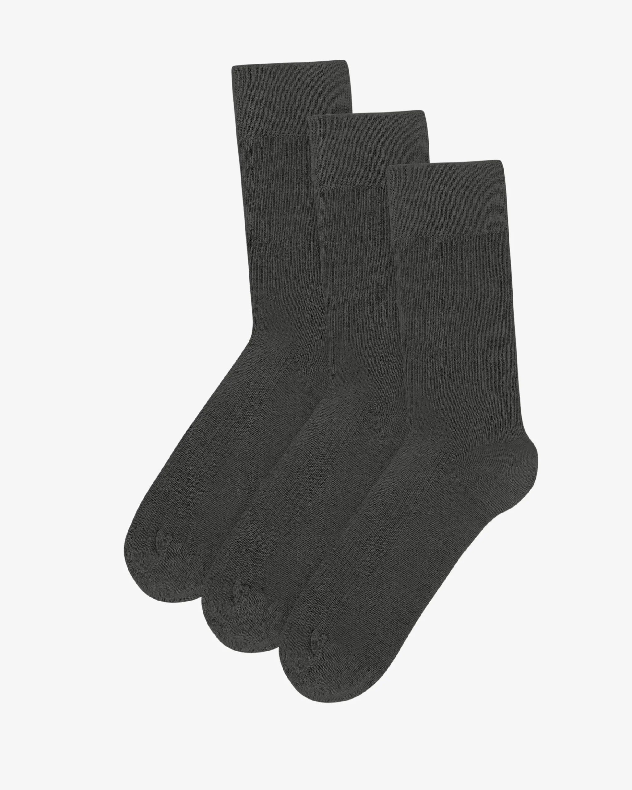 Classic Organic Sock - Lava Grey (3-Pack)