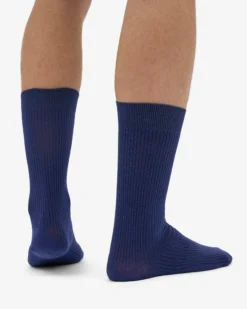 Classic Organic Sock - Marine Blue (3-Pack)