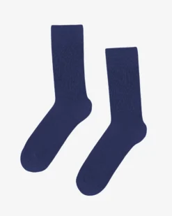 Classic Organic Sock - Marine Blue