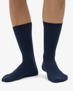Classic Organic Sock - Navy Blue