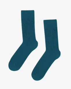 Classic Organic Sock - Ocean Green
