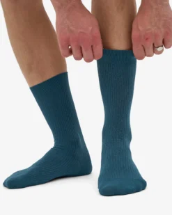 Classic Organic Sock - Ocean Green (3-Pack)