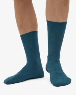Classic Organic Sock - Ocean Green (3-Pack)