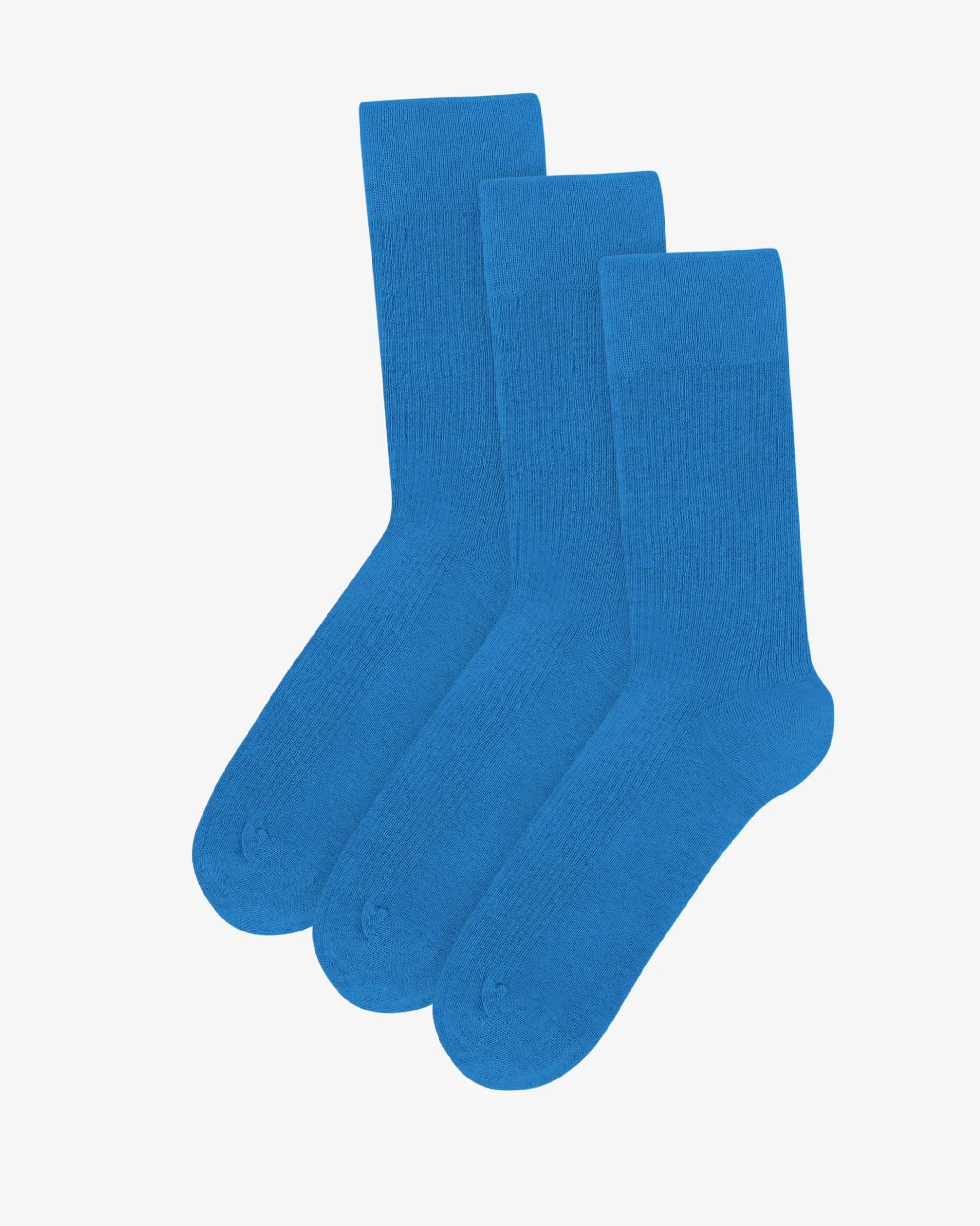 Classic Organic Sock - Pacific Blue (3-Pack)