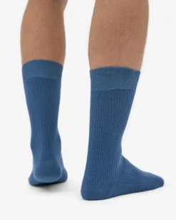 Classic Organic Sock - Petrol Blue (3-Pack)