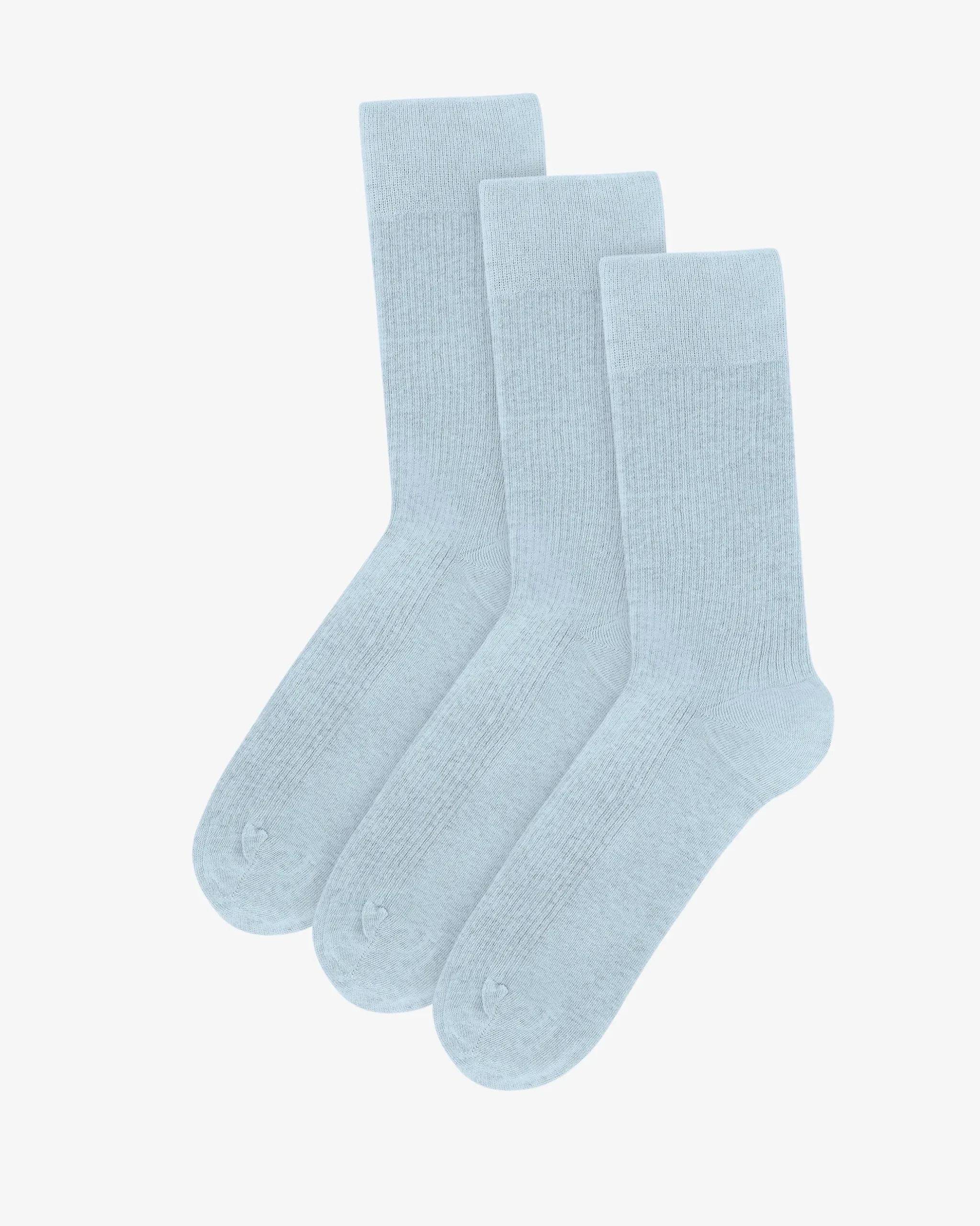 Classic Organic Sock - Polar Blue (3-Pack)