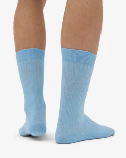 Classic Organic Sock - Seaside Blue
