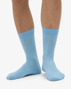 Classic Organic Sock - Seaside Blue