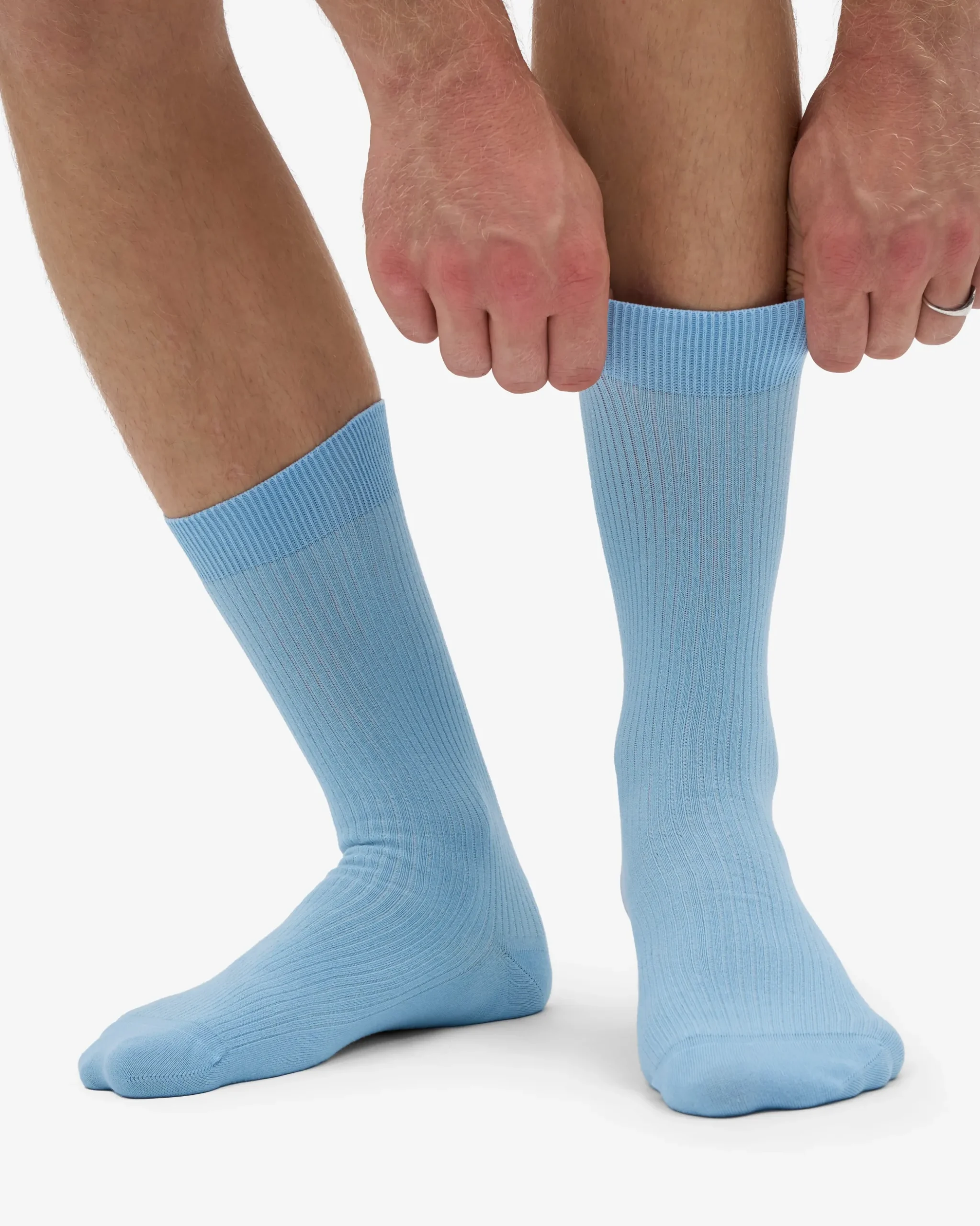 Classic Organic Sock - Seaside Blue