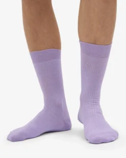 Classic Organic Sock - Soft Lavender