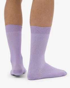 Classic Organic Sock - Soft Lavender (3-Pack)