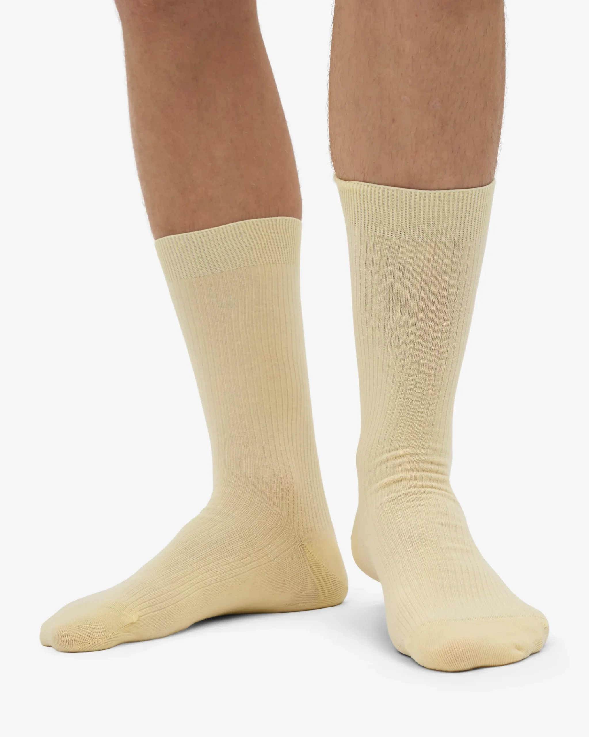 Classic Organic Sock - Soft Yellow