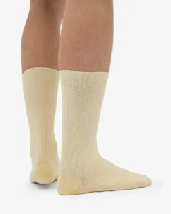 Classic Organic Sock - Soft Yellow (3-Pack)