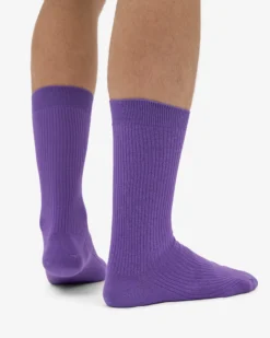 Classic Organic Sock - Ultra Violet