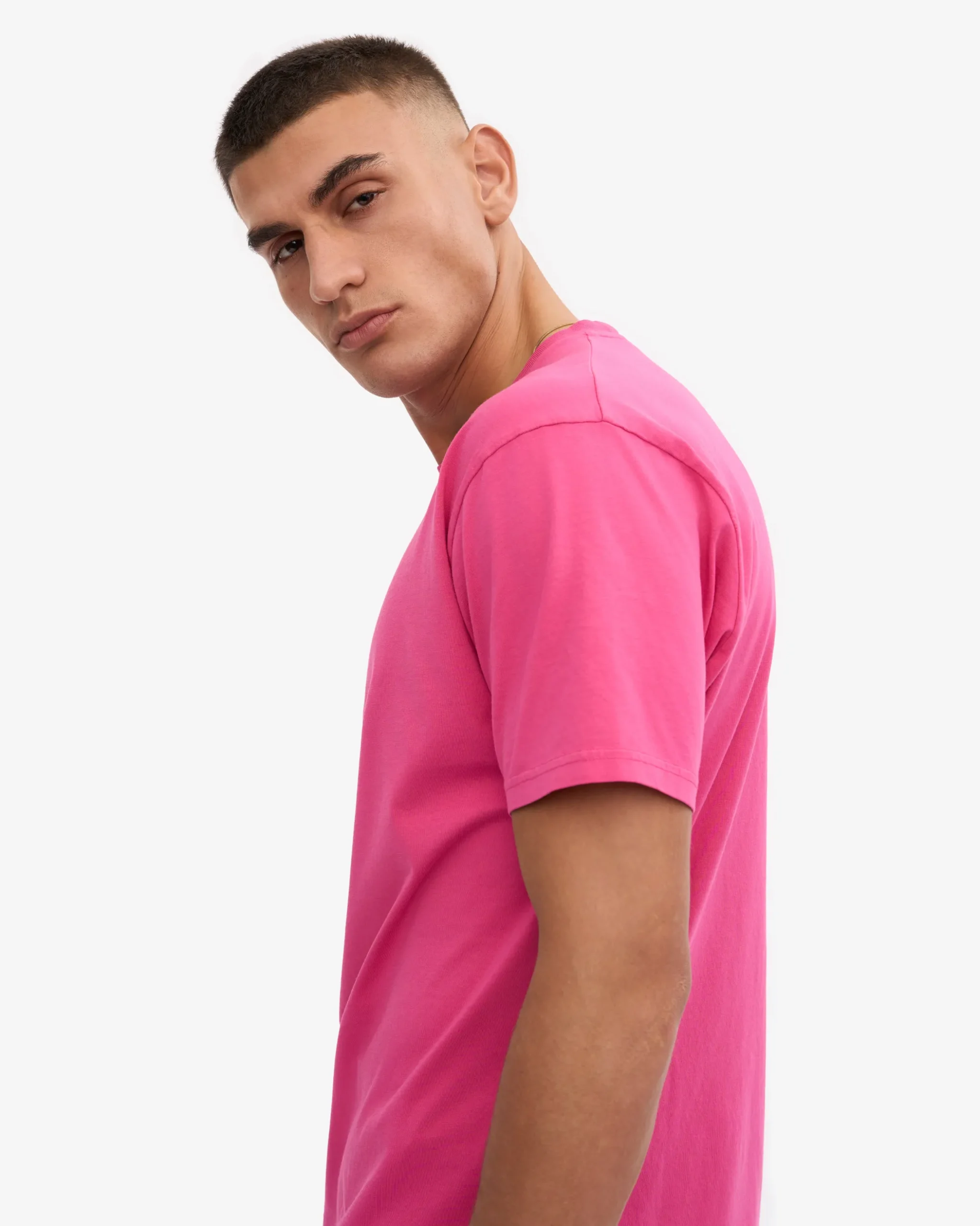 Classic Organic Tee - Bubblegum Pink