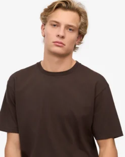 Classic Organic Tee - Coffee Brown