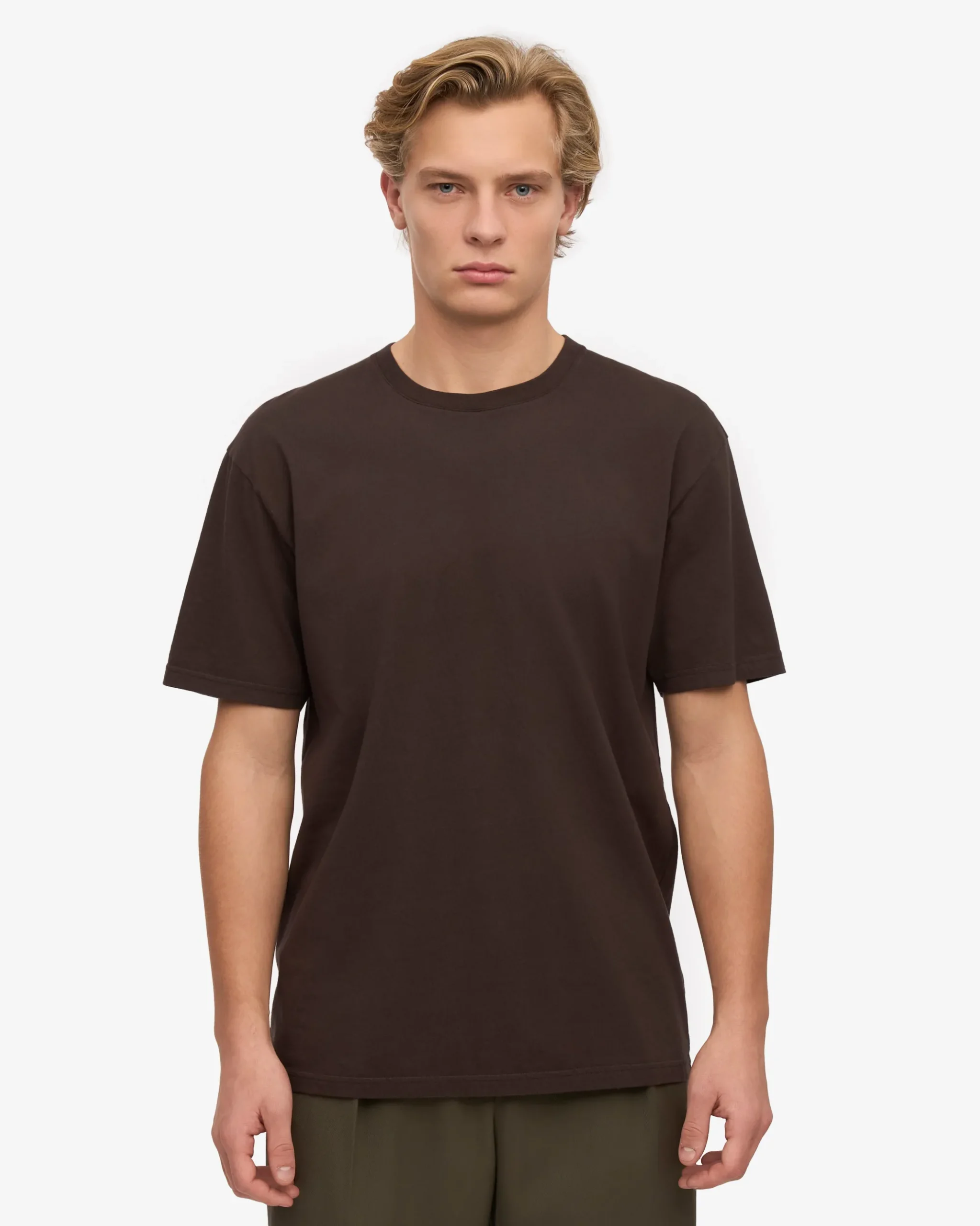 Classic Organic Tee - Coffee Brown