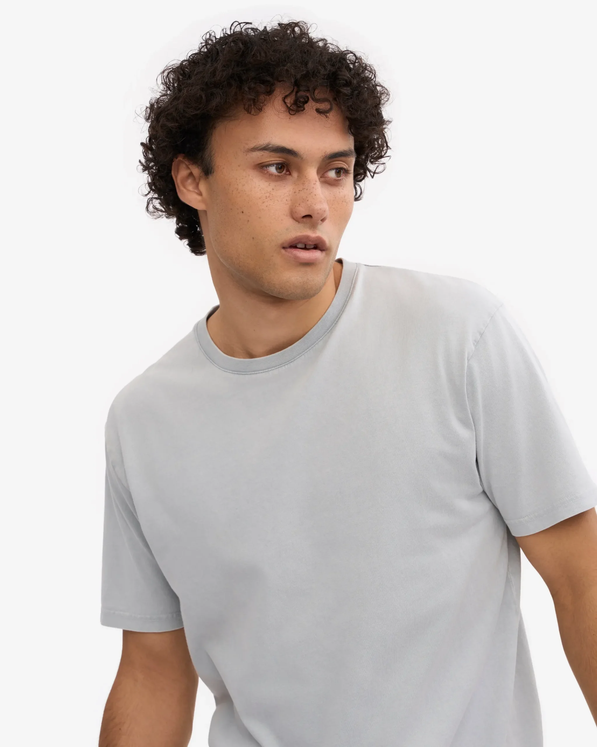 Classic Organic Tee - Faded Grey