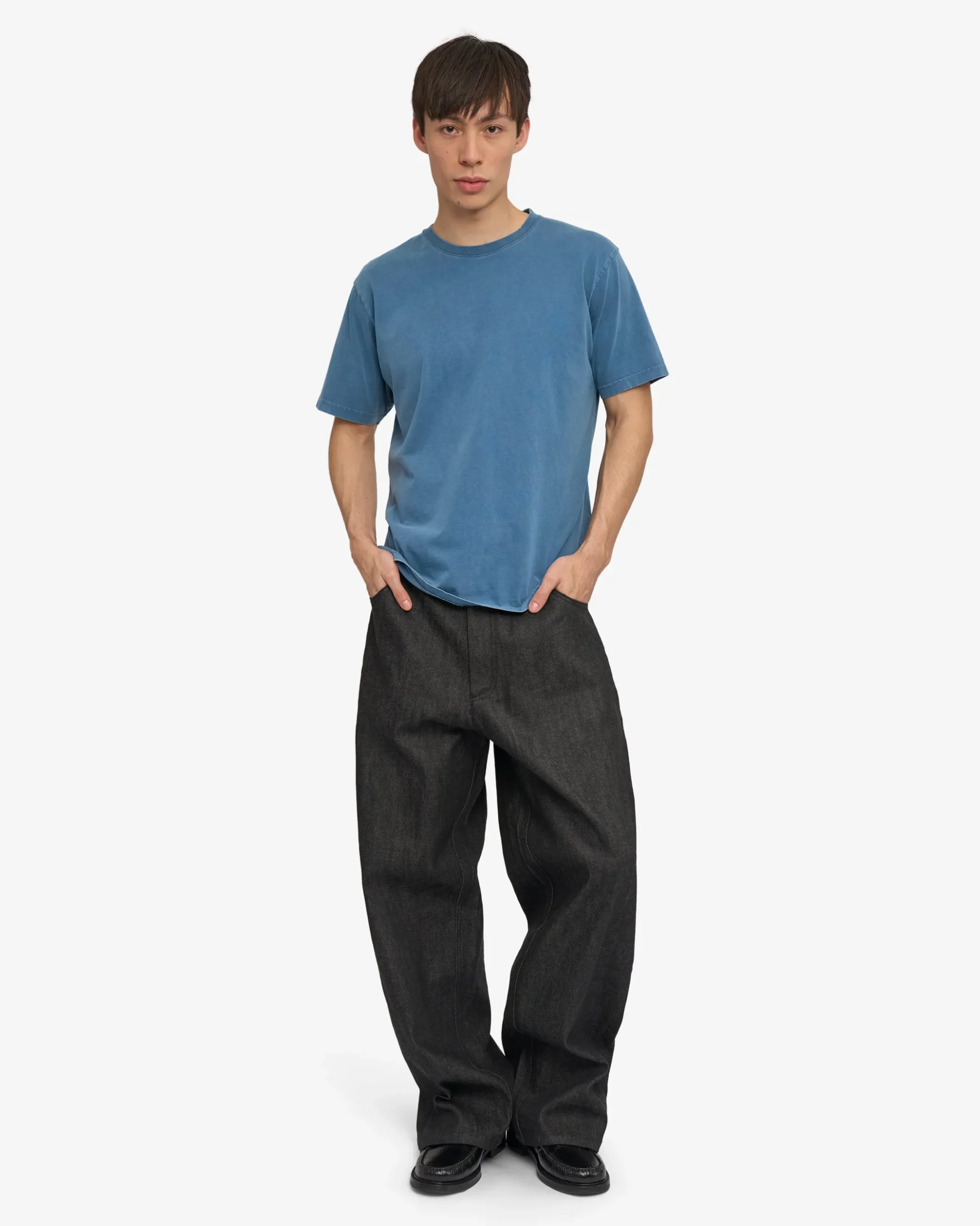 Classic Organic Tee - Faded Indigo