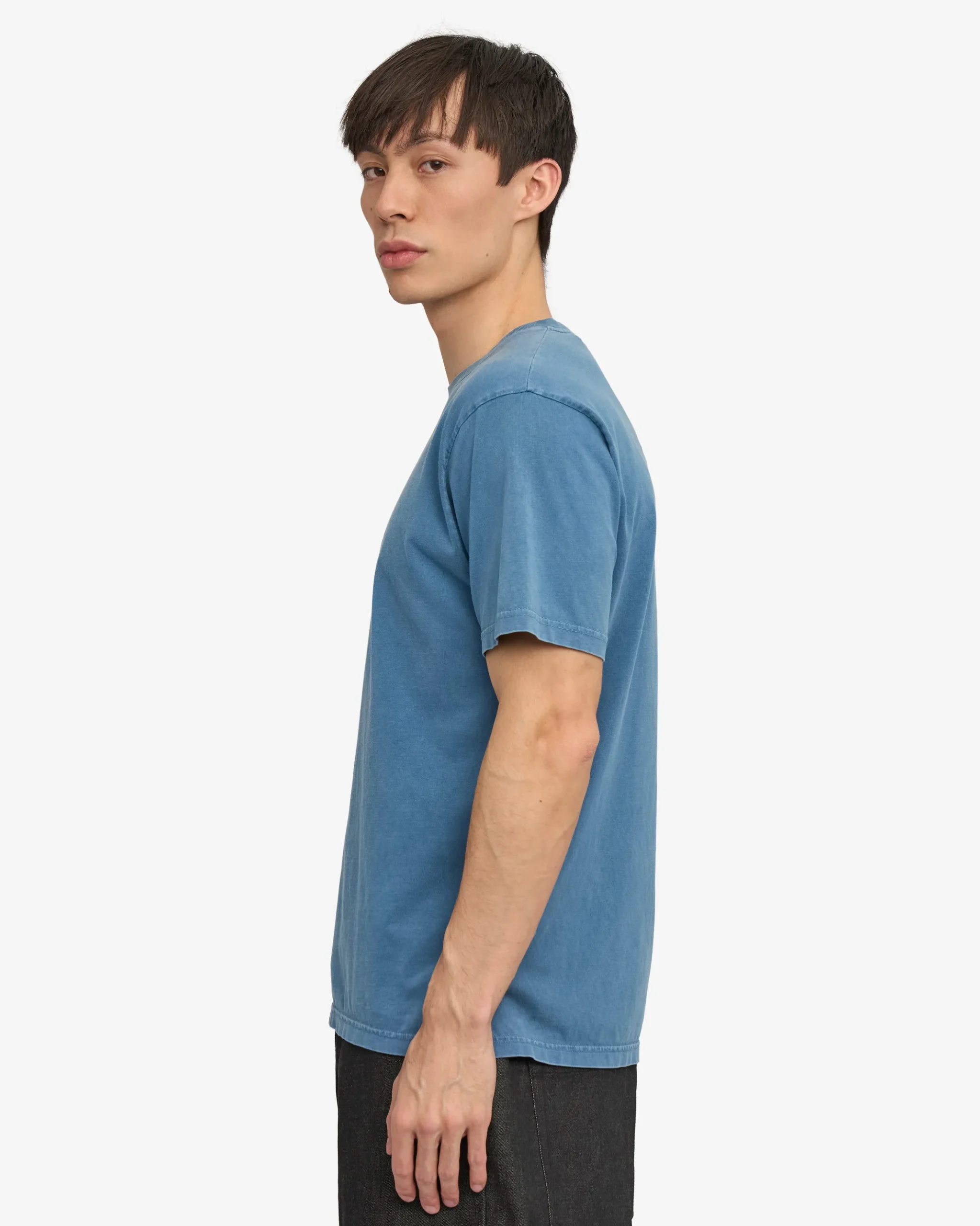 Classic Organic Tee - Faded Indigo