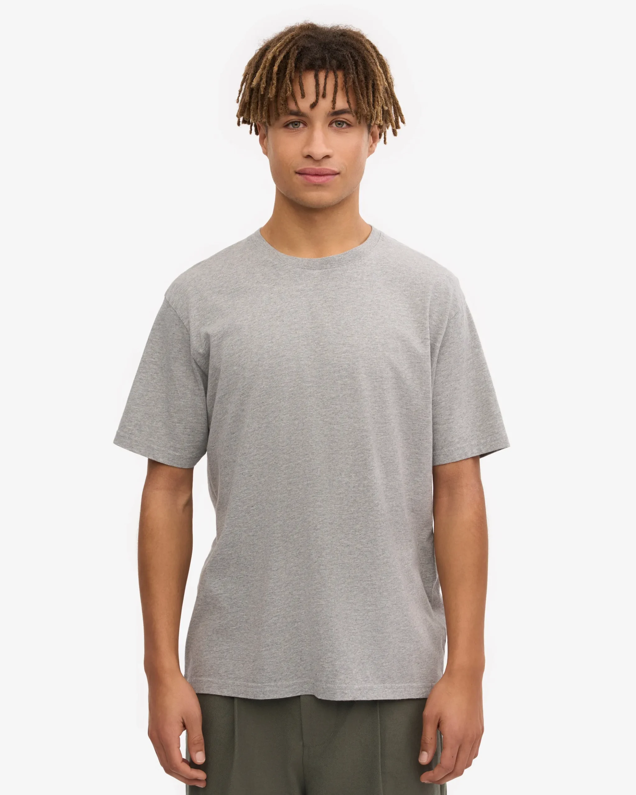 Classic Organic Tee - Heather Grey (3-Pack)