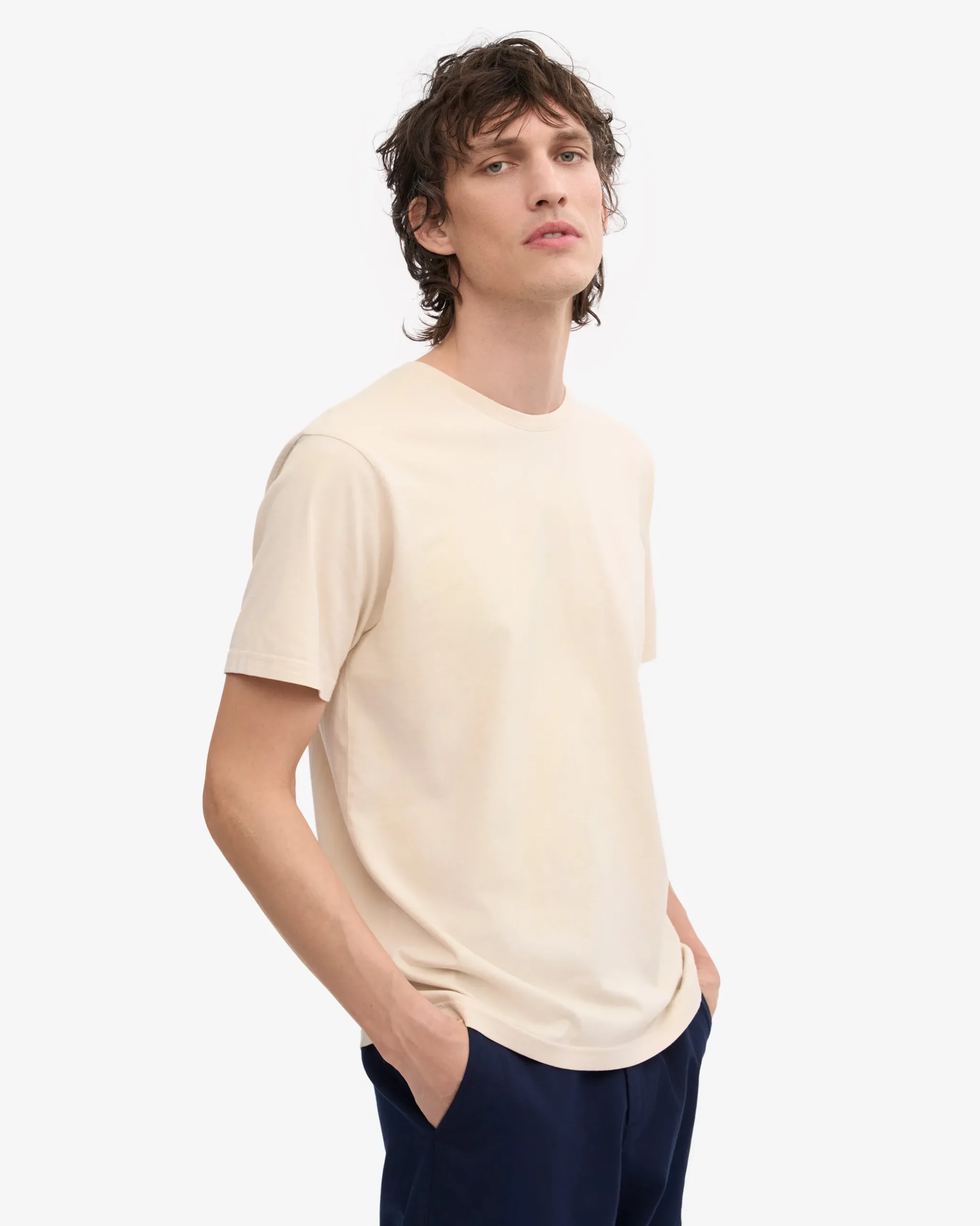 Classic Organic Tee - Ivory White