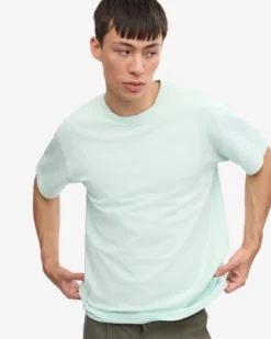 Classic Organic Tee - Light Aqua (3-Pack)