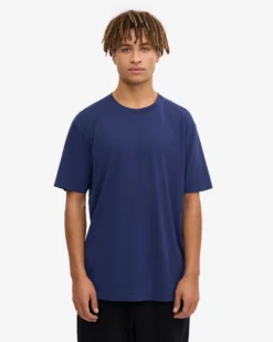Classic Organic Tee - Marine Blue