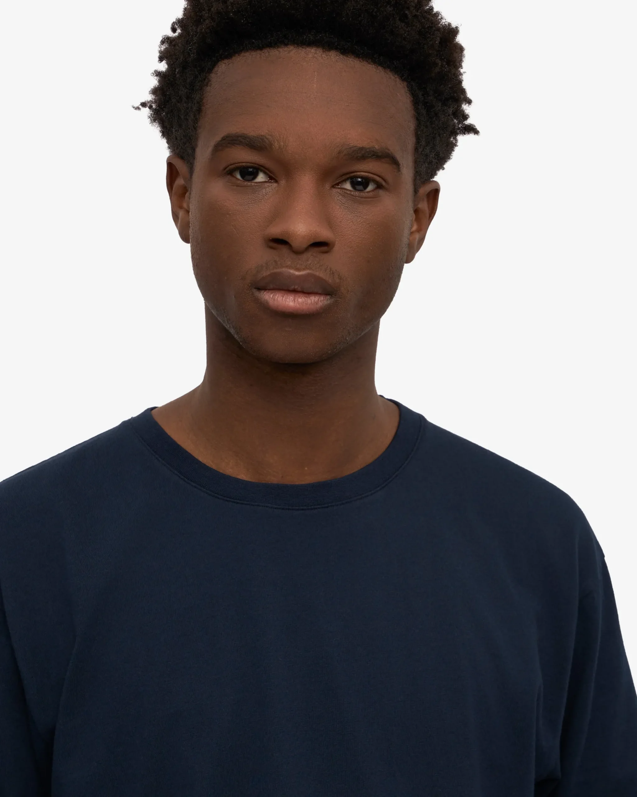 Classic Organic Tee - Navy Blue
