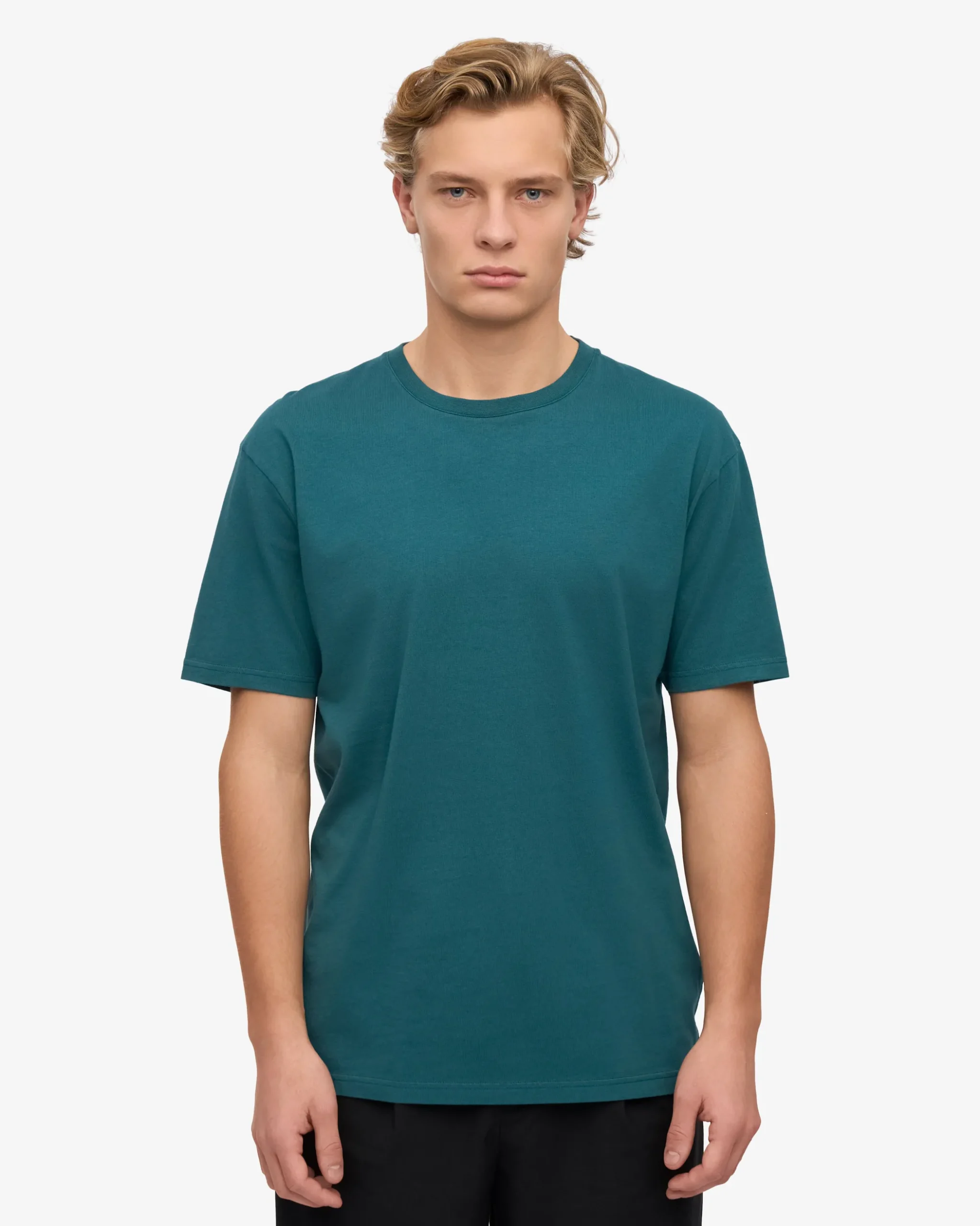 Classic Organic Tee - Ocean Green