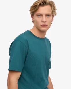 Classic Organic Tee - Ocean Green