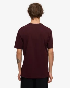 Classic Organic Tee - Oxblood Red