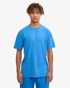 Classic Organic Tee - Pacific Blue (3-Pack)