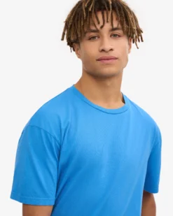 Classic Organic Tee - Pacific Blue (3-Pack)