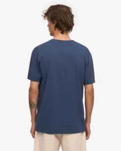 Classic Organic Tee - Petrol Blue