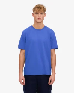 Classic Organic Tee - Sapphire Blue