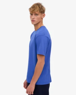 Classic Organic Tee - Sapphire Blue