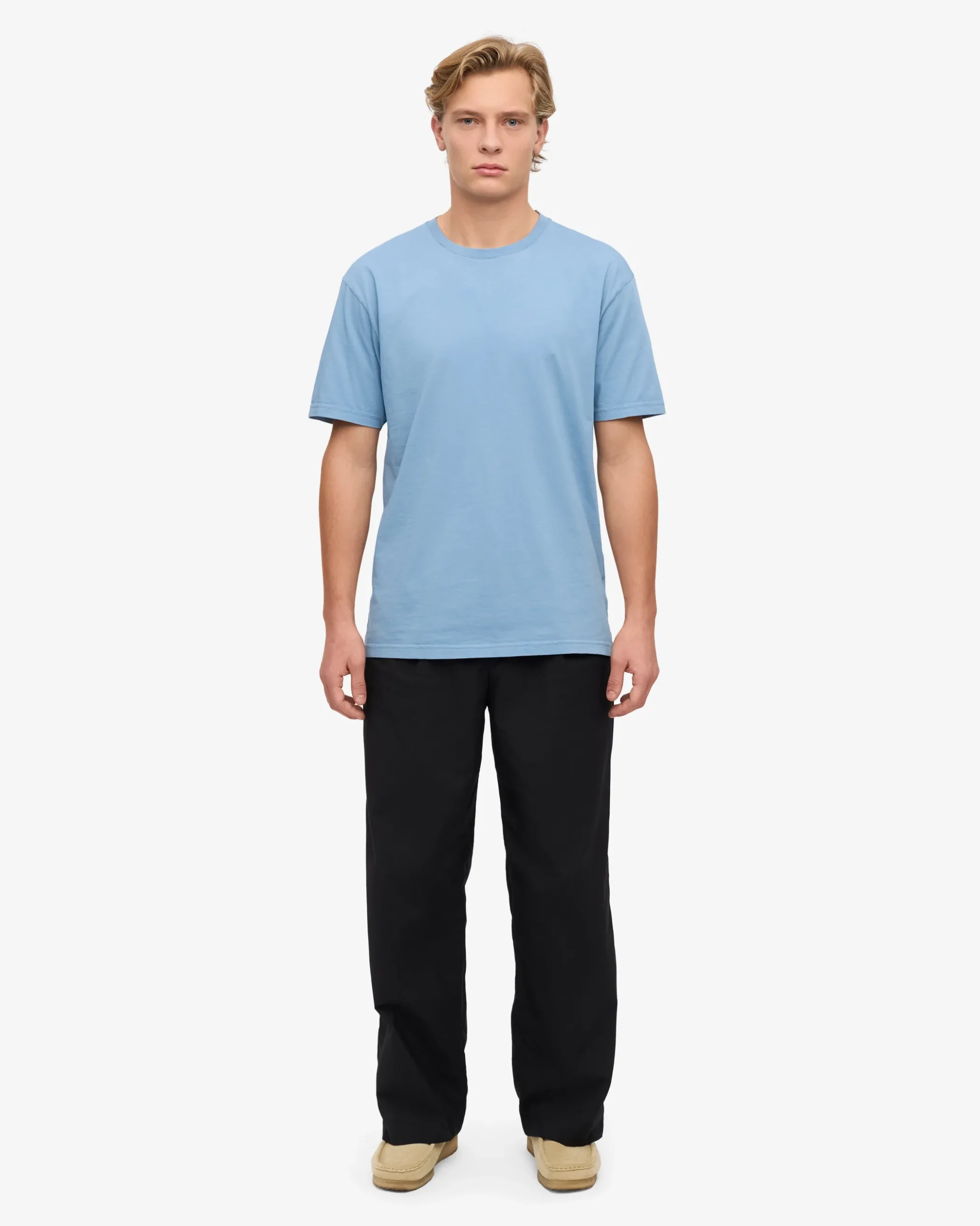 Classic Organic Tee - Seaside Blue (3-Pack)