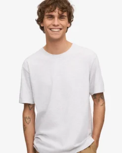 Classic Organic Tee - Snow Melange (3-Pack)