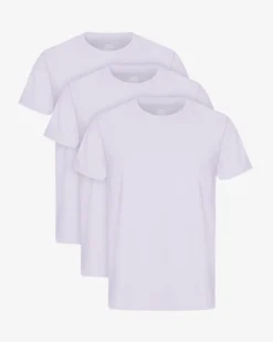 Classic Organic Tee - Soft Lavender (3-Pack)
