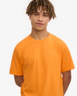 Classic Organic Tee - Sunny Orange