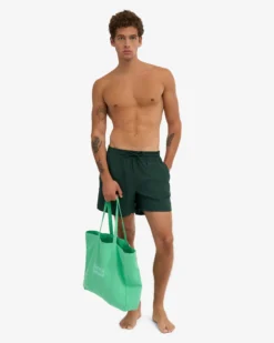 Classic Swim Shorts - Emerald Green