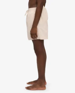 Classic Swim Shorts - Ivory White