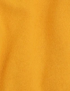 Light Merino Wool Crew - Burned Yellow